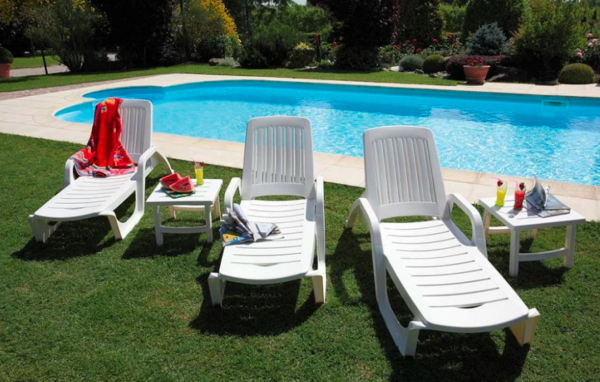 LETTINO DA GIARDINO IN POLIPROPILENE 'ZANZIBAR' BICA - immagine 2