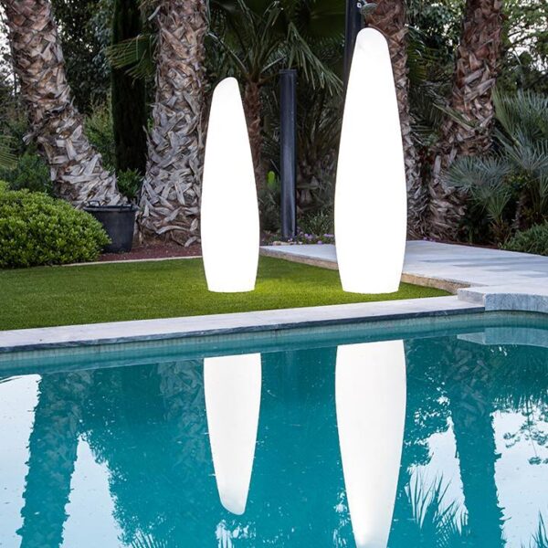 LAMPADA DA TERRA "FREDO 140" 38X139CM- NEW GARDEN - immagine 3