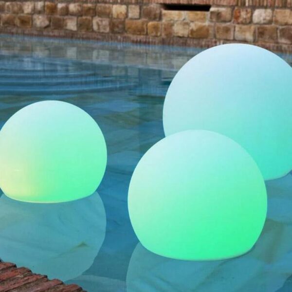 LAMPADA SFERICA "BULY" 30 SOLAR E RECHARGEABLE BATTERY - NEW GARDEN - immagine 3