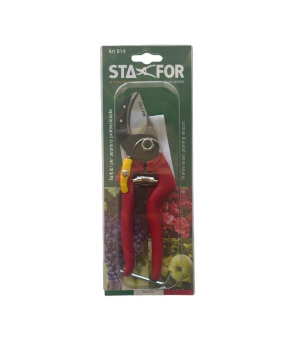 FORBICI PER POTATURA CON TAGLIO BATTENTE CURVO ART.914- STAFOR