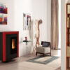 STUFA A PELLET 'SOUVENIR STEEL EVO' KW.10,2- NORDICA EXTRAFLAME