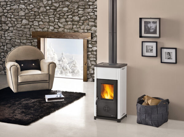 STUFA A LEGNA 'TEA' KW.7- NORDICA EXTRAFLAME