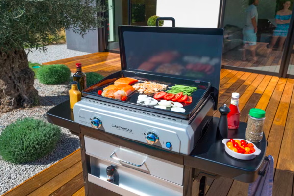 BARBECUE A GAS 'PLANCHA BLUE FLAME LX'- CAMPINGAZ - immagine 3