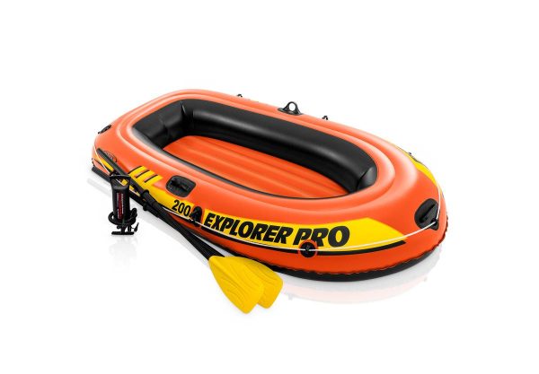 CANOTTO GONFIABILE 'EXPLORER PRO' + REMI- INTEX