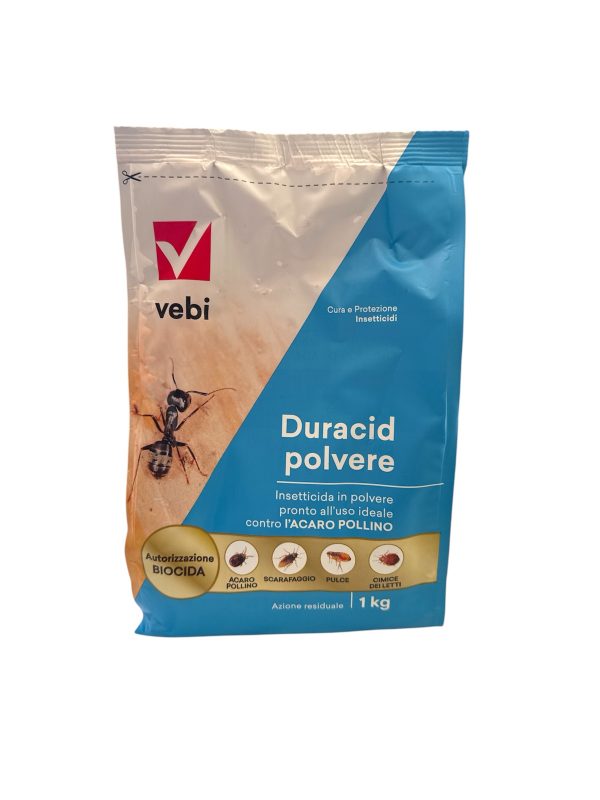 INSETTICIDA “DURACID” IN POLVERE KG.1- VEBI