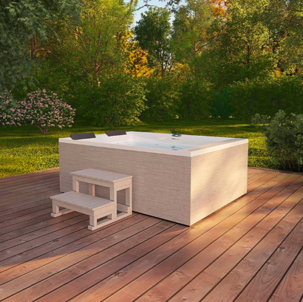 MINI PISCINA IDROMASSAGGIO PER ESTERNO-NIMPU PLUS - immagine 2