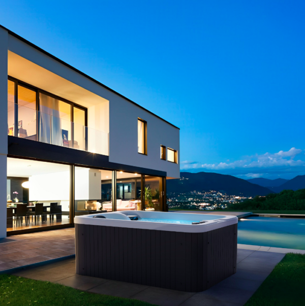 MINI PISCINA IDROMASSAGGIO PER ESTERNO "RELAX 30 SPA"