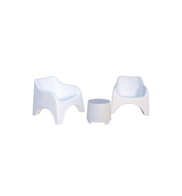 SALOTTINO "SET CLOUD" BIANCO- PROGARDEN