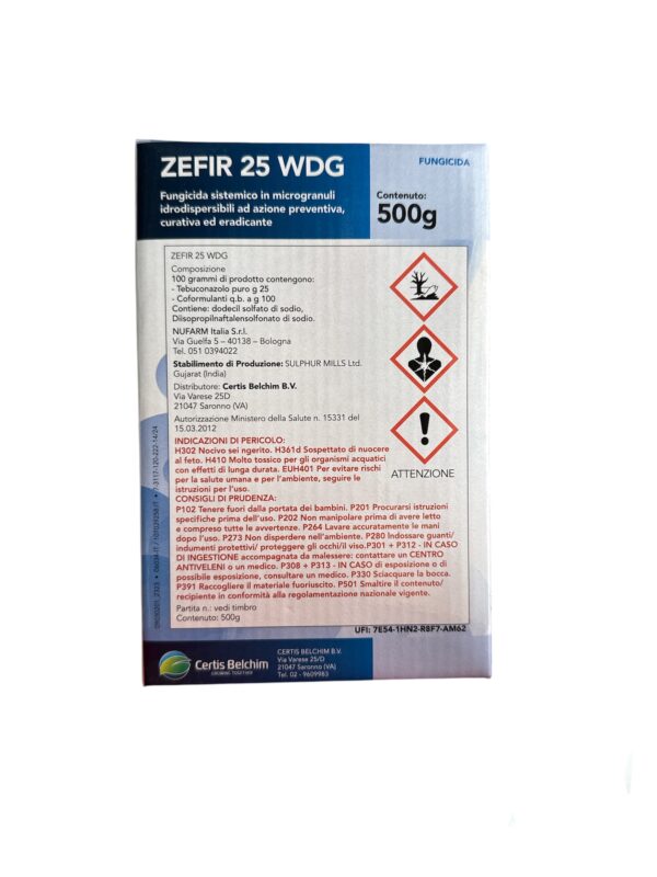 ZEFIR 25 WDG GR.500- CERTIS BELCHIM