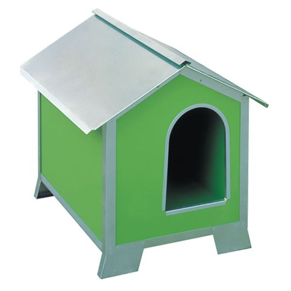 CUCCIA CON TETTO ZINCATO 'POLAR' CM56 X 76 X H77
