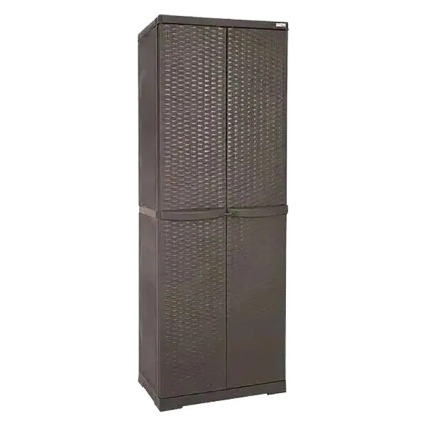 ARMADIO ALTO 'RATTAN WENGE' cm 65x P 45x H 178