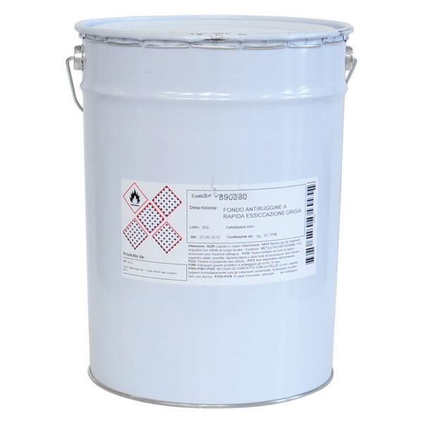 ANTIRUGGINE PROTETTIVA A RAPIDA ESSICCAZIONE 'COLOREA' Kg. 25 Rossa