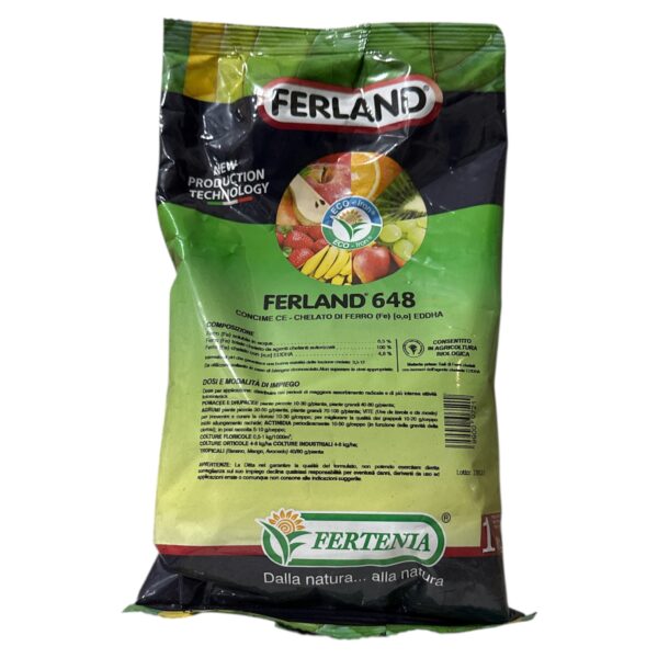 CONCIME CHELATO DI FERRO FERLAND 648 KG.1-FERTENIA